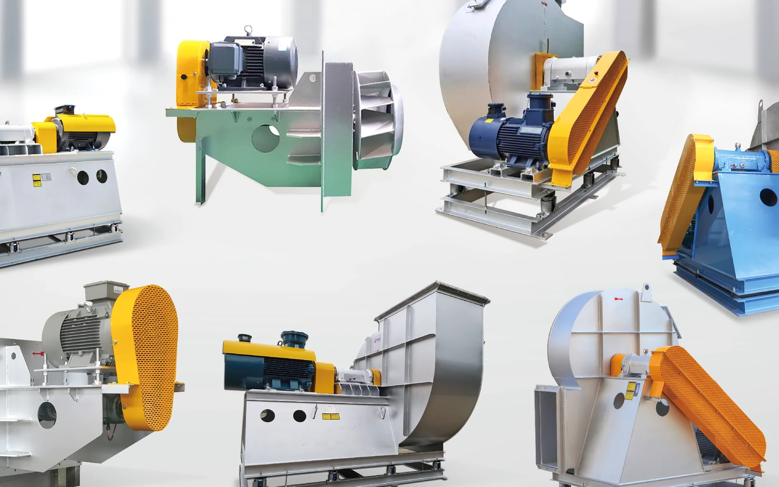 BEST medium-pressure and process-duty centrifugal fan configurations
