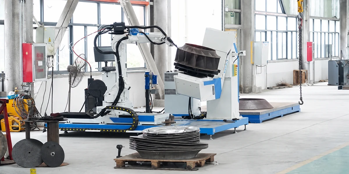 Automated fan fabrication and welding in the BEST facility