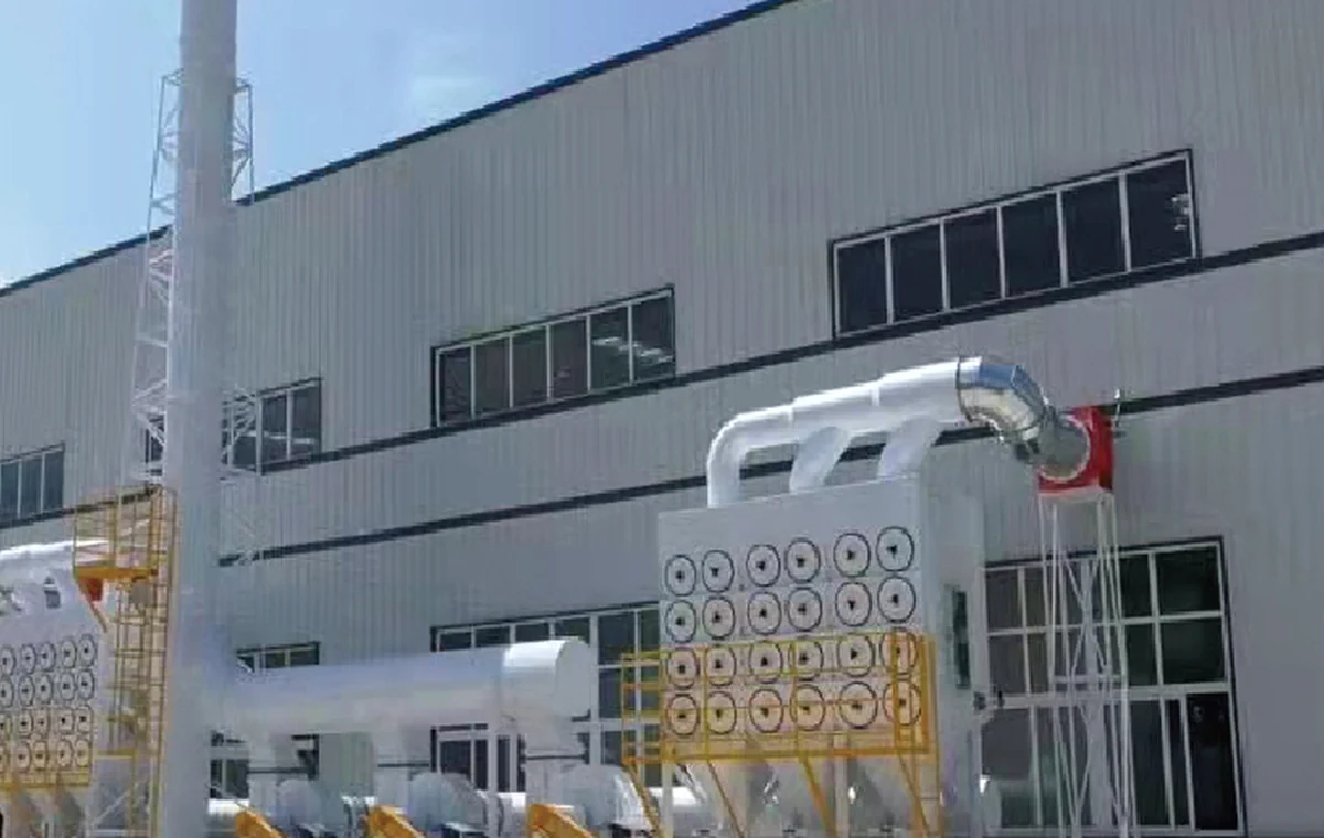 Outdoor environmental treatment system installed for Daikin Suzhou